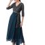Georgette Wrap Maxi Dress