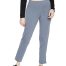 Straight Fit Solid Cigarette Trousers