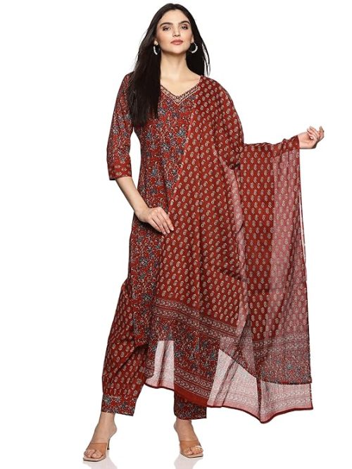 Printed Straight Kurta