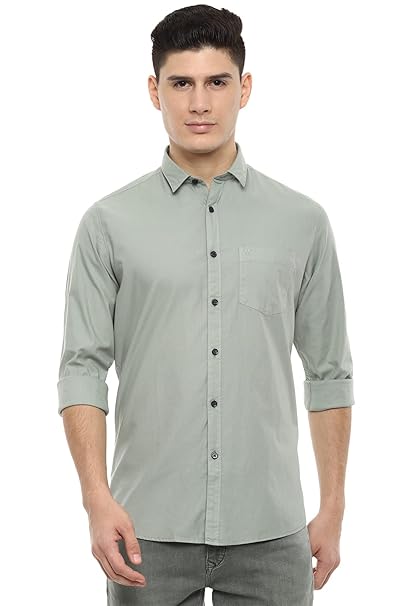 Solid Casual Shirt